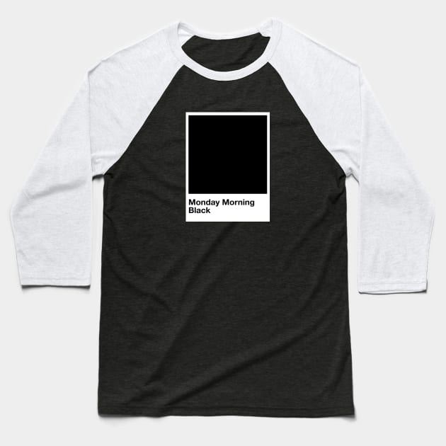 Pantone Monday Morning Baseball T-Shirt by Perezzzoso